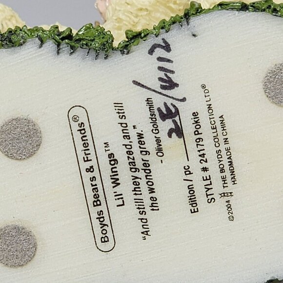 Charming Dept 56 Rabbit Figurine Set‎ By Enesco Boyds Bears  Lil Wings - Picture 8 of 13